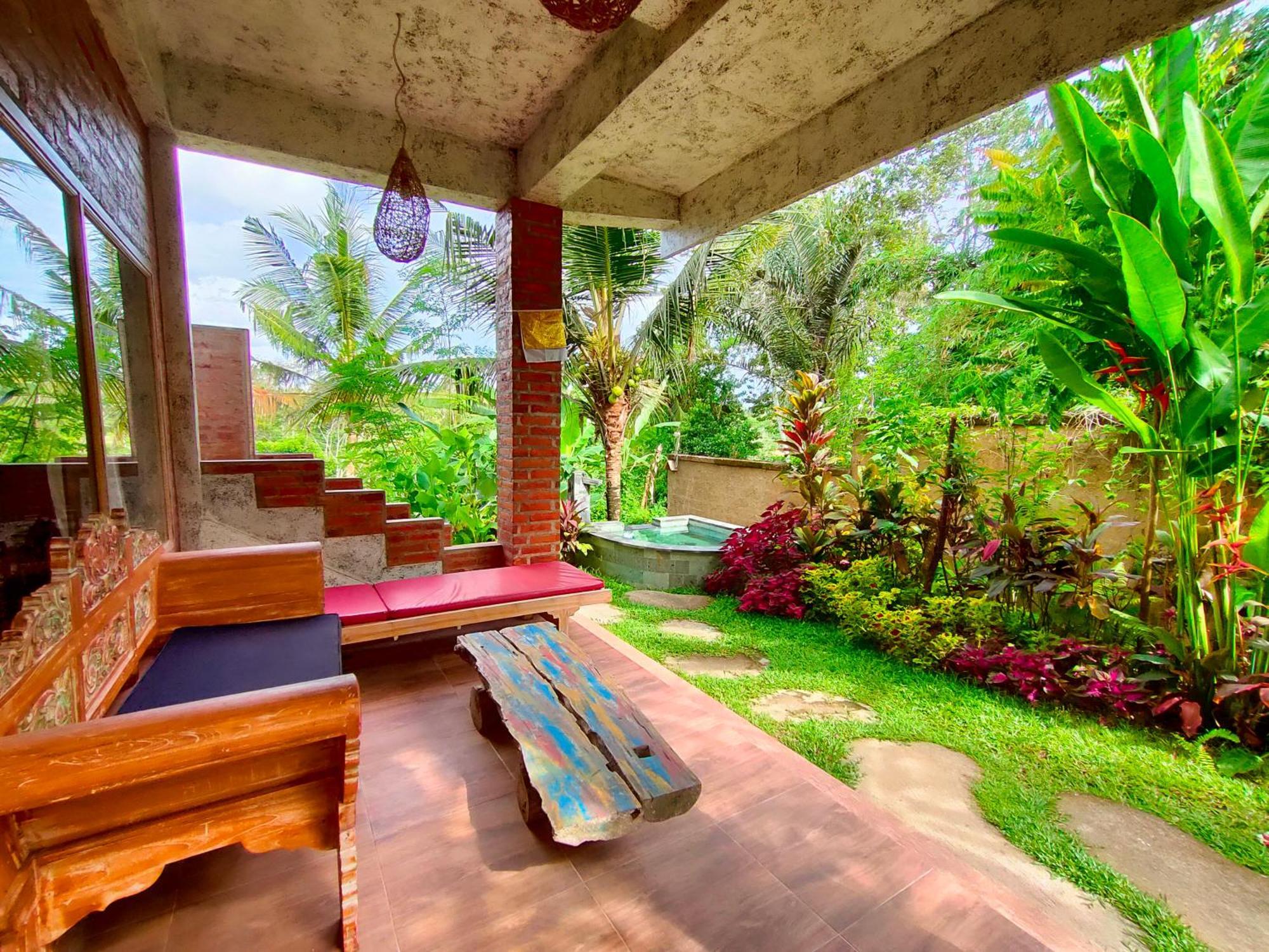 D'Nanda Villa Ubud Rom bilde